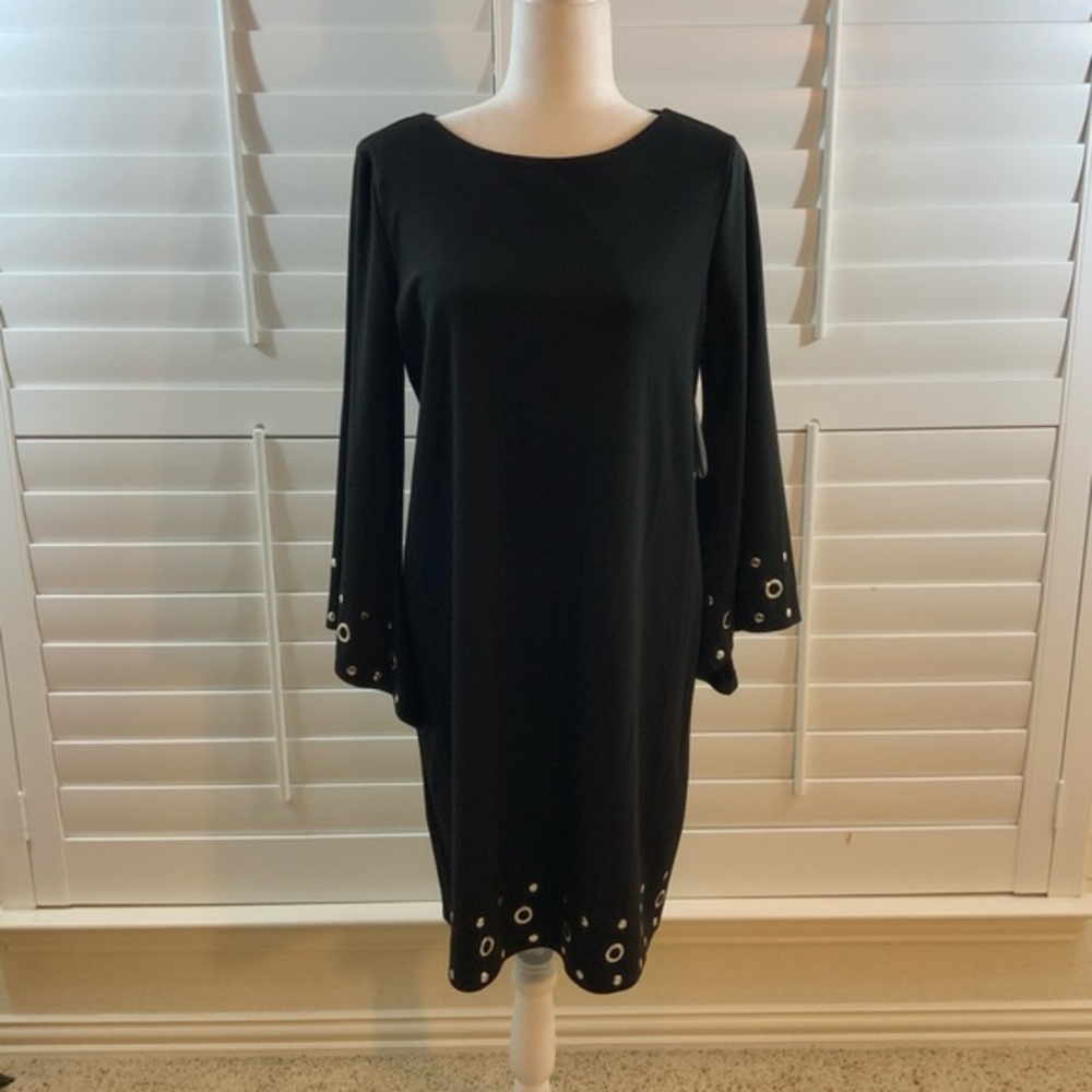 NWT Jeweled Bell Sleeve Dress